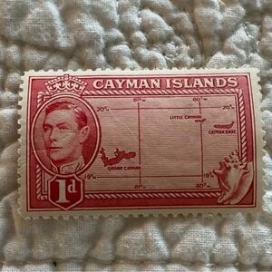Stamp # 10 | Cayman Islands Stamp  King George VI